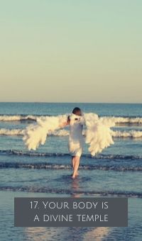 17.「あなたの身体は神聖な寺院です　Your Body Is A Divine Temple」